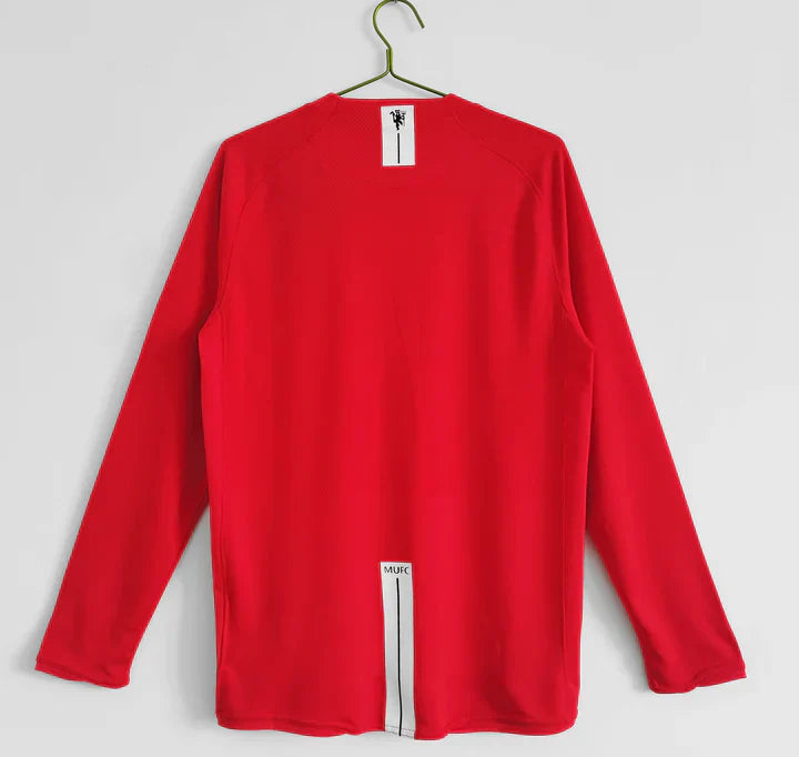 MANCHESTER UNITED 07/08 Home Jersey-Long Sleeve