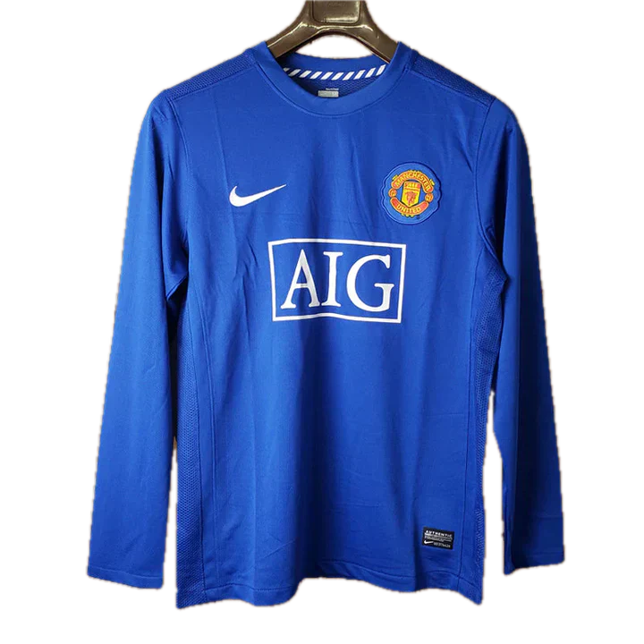 MANCHESTER UNITED 08/09 Home Jersey-Long Sleeve