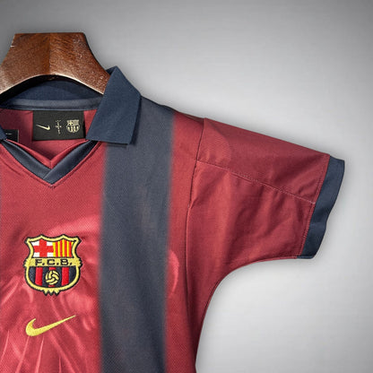 2000/01 FC Barcelona Retro x Cactus Jack Limited Edition Kids Size Home Kit