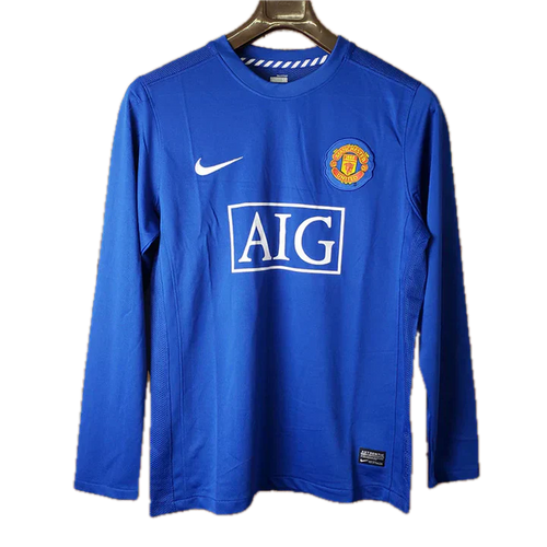 MANCHESTER UNITED 08/09 Home Jersey-Long Sleeve