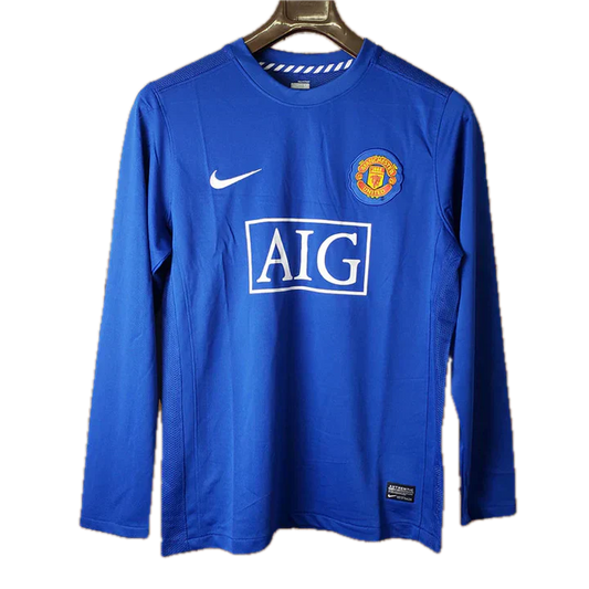 MANCHESTER UNITED 08/09 Home Jersey-Long Sleeve